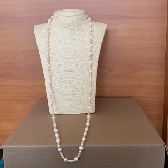 Natural PearlNecklace.Pearl Necklace.Pearl Jewelry - Picture 5 of 7